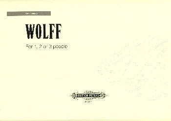 For 1, 2 or 3 People 