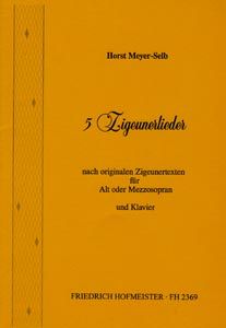 5 Zigeunerlieder 