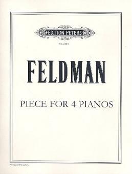 Piece for 4 Pianos 
