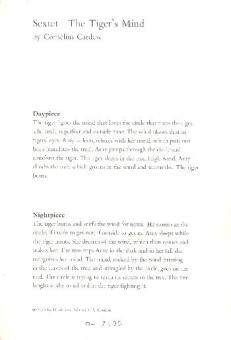 Erläuterungen zu The Tiger's Mind 