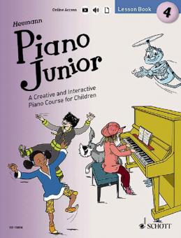 Piano Junior: Lesson Book 4 