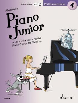 Piano Junior: Performance Book Vol. 4 