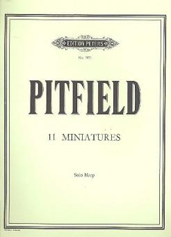 11 Miniaturen für Harfe 