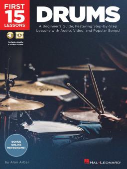 First 15 Lessons - Drums 