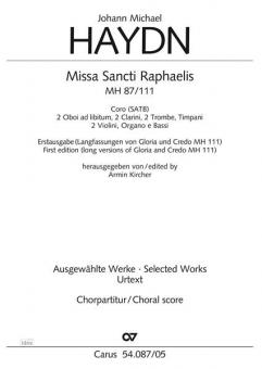 Missa Sancti Raphaelis MH 87/111 