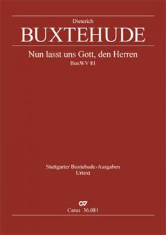 Nun lasst uns Gott, den Herren BuxW 81 