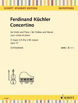 Concertino D-Dur op. 12 Standard