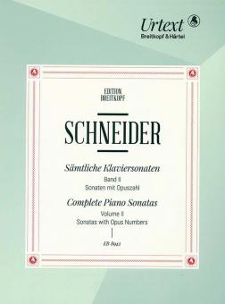 Sämtliche Klaviersonaten 2: Sonaten mit Opuszahl 