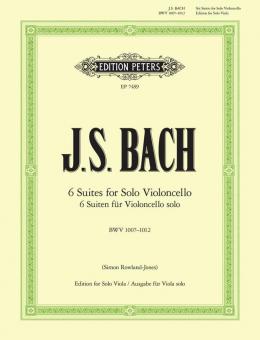 6 Suiten für Violoncello solo 