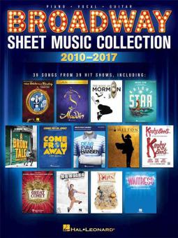 Broadway Sheet Music Collection: 2010-2017 