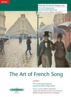The Art of French Song Vol. 1 - mittlere/tiefe Stimme 