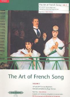 The Art of French Song Vol. 2 - Hohe Stimme 