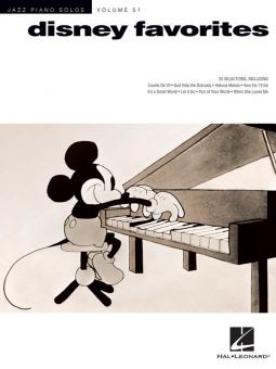 Jazz Piano Solos Series Vol. 51: Disney Favorites 