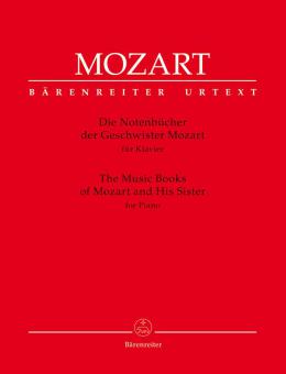 Die Notenbücher der Geschwister Mozart 