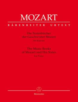 Die Notenbücher der Geschwister Mozart 