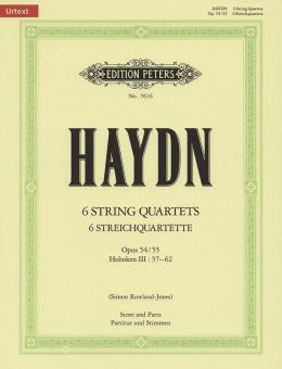 6 Streichquartette op. 54/55 