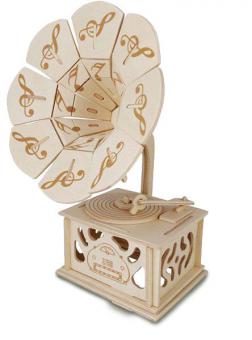 Quay Woodcraft Kit - Gramophone 