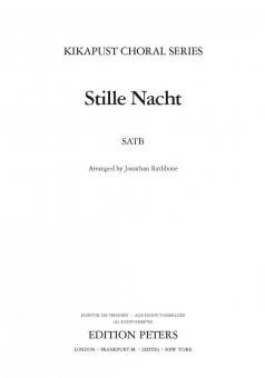 Stille Nacht, Stille Nacht, heilige Nacht 