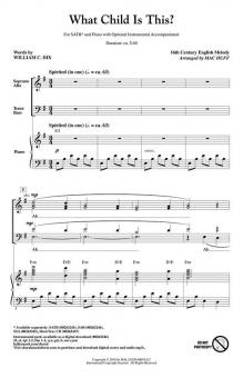 What Child Is This? Standard