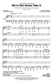 We're Not Gonna Take It Standard