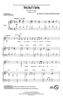 They Say It's Spring 