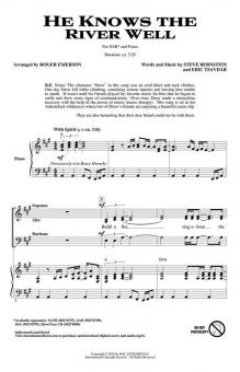 He Knows The River Well Standard