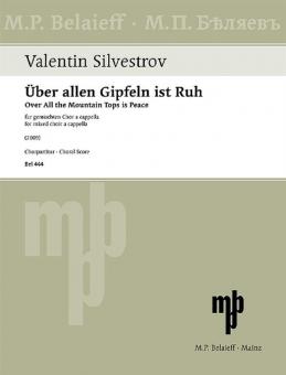 Über allen Gipfeln ist Ruh Standard