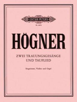 2 Trauungsgesänge und Tauflied 