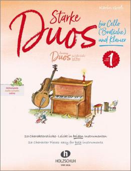 Starke Duos für Cello (Bratsche) und Klavier 