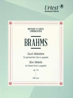 2 Motetten op. 74 