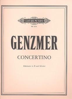 Concertino für Klarinette (B) und Klavier 