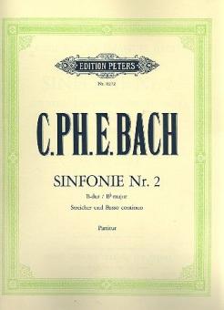 Sinfonie Nr. 2 B-Dur Wq 182/2 
