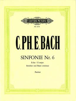 Sinfonie Nr. 6 E-Dur Wq 182/6 