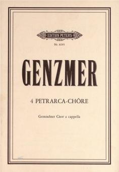 4 Petrarca-Chöre 