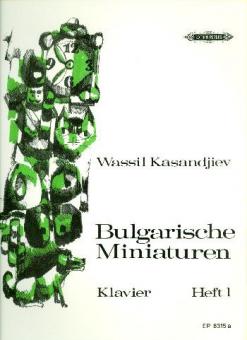 Bulgarische Miniaturen Heft 1 