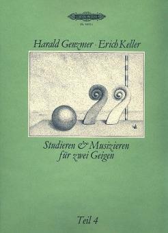 Studieren und Musizieren für 2 Geigen Teil 4 