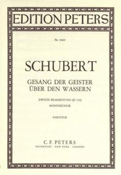 Gesang der Geister über den Wassern D 538 
