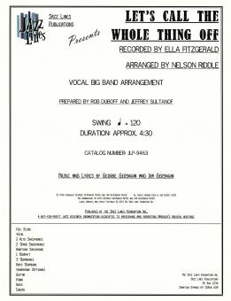 Let's Call The Whole Thing Off 