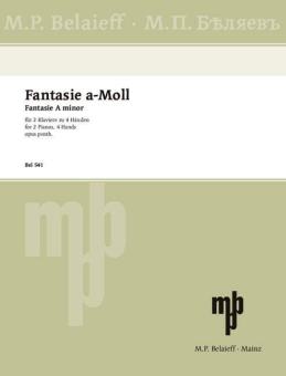 Fantasie a-moll op. posth. Standard