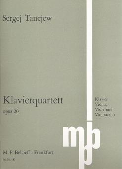 Klavierquartett op. 20 