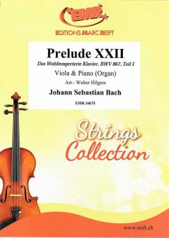 Prelude XXII BWV 867 Download