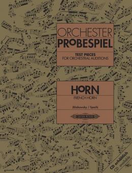 Orchester-Probespiel für Horn/Wagner-Tuba (goldenes Probespiel-Album) 