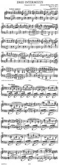 3 Intermezzi op. 117 