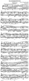 6 Klavierstücke op.118 