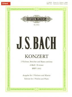 Doppelkonzert in d-Moll BWV 1043 