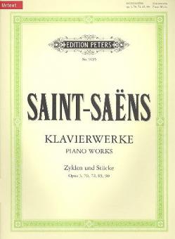 Klavierwerke, Zyklen und Stücke 