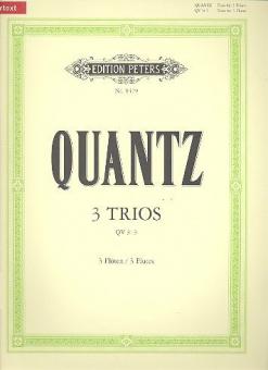 3 Trios für 3 Flöten QV3 