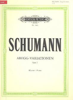 Abegg-Variationen in F-Dur op. 1 