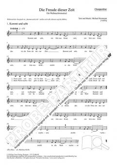 Die Freude dieser Zeit 