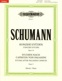 Konzertetüden op. 10 / Studien op. 3 
